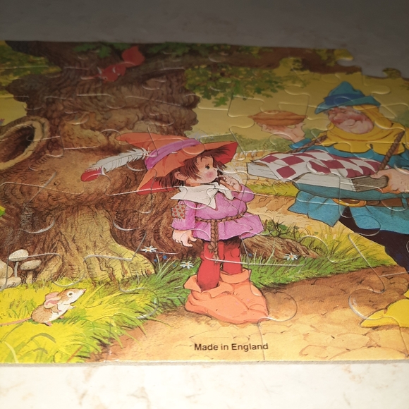 Vintage Falcon Simple Simon Met A Pieman Puzzle Puzzletime Jigsaw - Picture 2 of 13